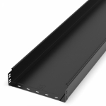 Лоток неперфорированный Стандарт 300х80х3000 (0,8 мм) RAL 9005 (6 м/уп) Промрукав Лоток неперфорированный Стандарт 300х80х3000 (0,8 мм) RAL 9005 (6 м/уп) Промрукав