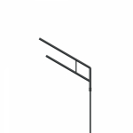 Кронштейн OXOR-SG2-1300x108-L1500 BLACK (Arlight, Сталь) Кронштейн OXOR-SG2-1300x108-L1500 BLACK (Arlight, Сталь)