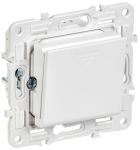 Выключатель карточный с/у белый арктический механизм 30А SK-V15W SKANDY IEK (1/10/100)