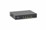 Коммутатор SKAT PoE-4E-1G-1S PoE Plus, мощность 80Вт, порты: 4-Ethernet, 1-Uplink, 1-SFP Коммутатор SKAT PoE-4E-1G-1S PoE Plus, мощность 80Вт, порты: 4-Ethernet, 1-Uplink, 1-SFP