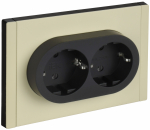 FORTE&PIANO Роз. 2-я с з/к без з/ш б/к 16А FP824M сл. IEK