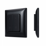 INTELLIGENT ARLIGHT Кнопочная панель SMART-RF-801-22-2G-DIM-SUF Black (3V, 2.4G) (IARL, IP20 Пластик, 5 лет) INTELLIGENT ARLIGHT Кнопочная панель SMART-RF-801-22-2G-DIM-SUF Black (3V, 2.4G) (IARL, IP20 Пластик, 5 лет)