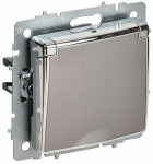 BRITE Роз. с з/к/ш с кр. 16А IP20 РСбш10-3-БрГН мет х/н IEK BRITE Роз. с з/к/ш с кр. 16А IP20 РСбш10-3-БрГН мет х/н IEK