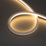 Лента герметичная MOONLIGHT-PRO-TOP-X320-16x16mm 48V Warm3000 (10 W/m, IP67, 30m, wire x2) (Arlight, Вывод боковой, 7 лет)
