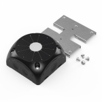 Коробка распределительная 60-0505-9005-П для видеокамер двухкомпонентная с мембранами чёрная 100х100х50 с пластиной монтажной Промрукав Коробка распределительная 60-0505-9005-П для видеокамер двухкомпонентная с мембранами чёрная 100х100х50 с пластиной монтажной Промрукав