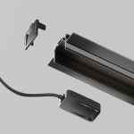 Ввод питания(0,5м) Radity для встраиваемого монтажа черный Черный TRA084B-12B-50 Ввод питания(0,5м) Radity для встраиваемого монтажа черный Черный TRA084B-12B-50