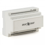 SKAT-12-6.0 DIN источник питания 12В 6А пластиковый корпус под DIN рейку 35 мм
