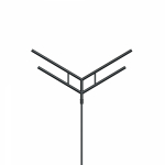 Кронштейн OXOR-SY4-3000x108-L1300 BLACK (Arlight, Сталь) Кронштейн OXOR-SY4-3000x108-L1300 BLACK (Arlight, Сталь)
