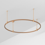 Основание ART-APRIORI-ROUND-ROD-400-R1200 (GD) (Arlight, IP20 Металл, 3 года)