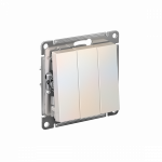 Выключатель 3кл с/у жемчуг механизм AtlasDesign Systeme Electric (1/10)