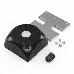 Коробка распределительная 60-0500-9005-П-КВ для видеокамер двухкомпонентная безгалогенная (HF) чёрная 100х100х50 с пластиной и каб. вводом Промрукав Коробка распределительная 60-0500-9005-П-КВ для видеокамер двухкомпонентная безгалогенная (HF) чёрная 100х100х50 с пластиной и каб. вводом Промрукав