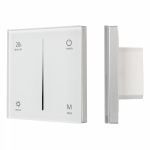 Панель SMART-P36-DIM-IN White (230V, 1.2A, TRIAC, Sens, 2.4G) (Arlight, IP20 Пластик, 5 лет) Панель SMART-P36-DIM-IN White (230V, 1.2A, TRIAC, Sens, 2.4G) (Arlight, IP20 Пластик, 5 лет)