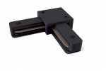 Коннектор L-образный Unity черный