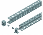 Рейка монтажная 40x600x27 металл SE _