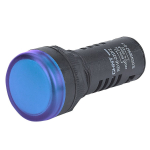Индикатор помехозащищенный со встроенным конденсатором ND16-22D/4K2 синий АС 110В  CHINT (1)