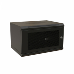 WRline Шкаф настенный 19-дюймовый (19"), 9U, 500x600х600мм, перфорированная металлическая дверь с замком, цвет черный (RAL 9004) (разобранный) WRline Шкаф настенный 19-дюймовый (19"), 9U, 500x600х600мм, перфорированная металлическая дверь с замком, цвет черный (RAL 9004) (разобранный)