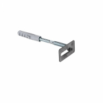 Держатель фасадный с крючком L160 мм HDZ Промрукав Держатель фасадный с крючком L160 мм HDZ Промрукав