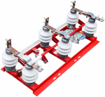 Разъединитель РЛНД.1-10.IV/400 УХЛ1 с приводом ПРНЗ-10 Разъединитель РЛНД.1-10.IV/400 УХЛ1 с приводом ПРНЗ-10