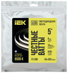 Лента LED 5м COB-528LED freecut 14Вт/м IP20 24В 6500К IEK Лента LED 5м COB-528LED freecut 14Вт/м IP20 24В 6500К IEK