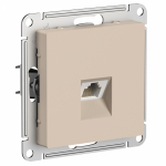 Розетка 1гн комп RJ45 с/у песочный механизм AtlasDesign Systeme Electric (1/10)