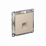 Розетка 1гн комп RJ45 с/у песочный механизм AtlasDesign Systeme Electric (1/10) Розетка 1гн комп RJ45 с/у песочный механизм AtlasDesign Systeme Electric (1/10)