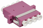 ITK Адаптер оптический проходной LC-Quad OM4 UPC