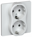 FLITE Роз. 2-я с з/к/ш б/к 16А РСш12-1-К-ФлЖ жем. IEK