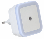 Ночник светодиод 018 квадрат с датчиком освещенности 220В LIGHTING IEK (1/10/240)