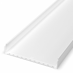 Лоток неперфорированный Стандарт 600х100х3000 (1,0 мм) RAL 9003 (6 м/уп) Промрукав