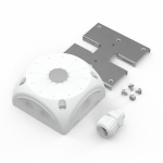 Коробка распределительная 60-0505-9003-П-ВМУ для видеокамер двухкомпонентная с мембранами белая 100х100х50 с пластиной и муфтой Промрукав Коробка распределительная 60-0505-9003-П-ВМУ для видеокамер двухкомпонентная с мембранами белая 100х100х50 с пластиной и муфтой Промрукав