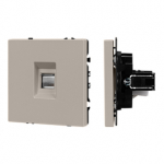 Механизм компьютерной розетки SCT-NOBE-MPC1-SFPL-CA (RJ-45, CAT6) (Arlight, Кашемир) Механизм компьютерной розетки SCT-NOBE-MPC1-SFPL-CA (RJ-45, CAT6) (Arlight, Кашемир)