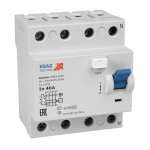 Дифф автомат ВДТ без защиты от сверхтоков OptiDin DМ63-43100-AС-УХЛ4 (4P, 100, 100mA)