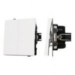Механизм выключателя управления шторами SWT-TENDO-MKR2-PL-WH (230V, 10A) (Arlight, Белый) Механизм выключателя управления шторами SWT-TENDO-MKR2-PL-WH (230V, 10A) (Arlight, Белый)