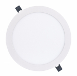 Светильник Downlight симметр. c опал. рассеивателем 12Вт 220-230В пластик белый IP20 DEKraft
