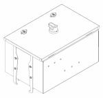 Кор. от. мощ. Plug-in с 2 а/в 400А Al 3L+N+PER К IP55 IEK Кор. от. мощ. Plug-in с 2 а/в 400А Al 3L+N+PER К IP55 IEK