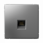 Розетка 1гн комп RJ45 с/у сталь механизм кат.6а ArtGallery Systeme Electric (1/5/20) Розетка 1гн комп RJ45 с/у сталь механизм кат.6а ArtGallery Systeme Electric (1/5/20)