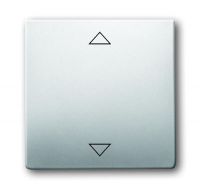 Клавиша для механизма электронного выключателя Busch-Jalousiecontrol 6411 U-101, 6411 U/S-101, 6418 U, реле 6402 U, серия pur/сталь