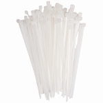 Кабельная стяжка PCT 2,5х080-100WH PA6.6 Jazzway (100 шт/уп)