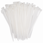 Кабельная стяжка PCT 3,6x100-100WH PA6.6 Jazzway (100 шт/уп)