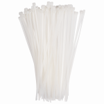 Кабельная стяжка PCT 3,6x180-100WH PA6.6 Jazzway (100 шт/уп)