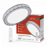 Светильник светодиод 55Вт 3000-6500K 4400Лм 400х105мм с пультом ДУ COMFORT Loft-G  IN HOME (1/5)
