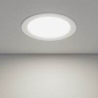 Встраиваемый потолочный светодиодный светильник DLS173 15W 6500K белый (WH) (1/5/20)