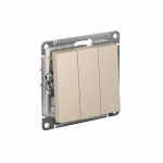 Выключатель 3кл с/у песочный AtlasDesign Systeme Electric (1/20) Выключатель 3кл с/у песочный AtlasDesign Systeme Electric (1/20)