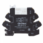 Промежуточное реле 0НО 0НЗ 1ПК кат.24В AC/DC IP50 DKC (ДКС) Релейные модули
