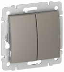 IEKVALENA Перекл. 2-кл. сх6/2 10АХ б/к 6945171 капуч. IEK IEKVALENA Перекл. 2-кл. сх6/2 10АХ б/к 6945171 капуч. IEK