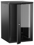 ITK LINEA W Шкаф 18U 600х600мм дверь стекло черный 2.0 ITK LINEA W Шкаф 18U 600х600мм дверь стекло черный 2.0
