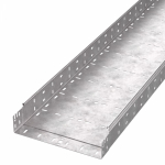 Лоток перфорированный Профи HDZ 300х80х6000 (2,0 мм) (12 м/уп) Промрукав