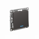 Выключатель 1кл с подсв с/у базальт механизм AtlasDesign Systeme Electric (1/20) Выключатель 1кл с подсв с/у базальт механизм AtlasDesign Systeme Electric (1/20)