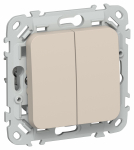 FLITE Выключ. 2-кл. кноп. 10А ВС12-2-0-ФлЛ льн. IEK FLITE Выключ. 2-кл. кноп. 10А ВС12-2-0-ФлЛ льн. IEK