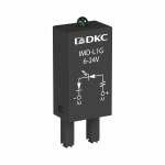 Модуль индикации и защиты, LED зеленый+диод, 110-240V DC